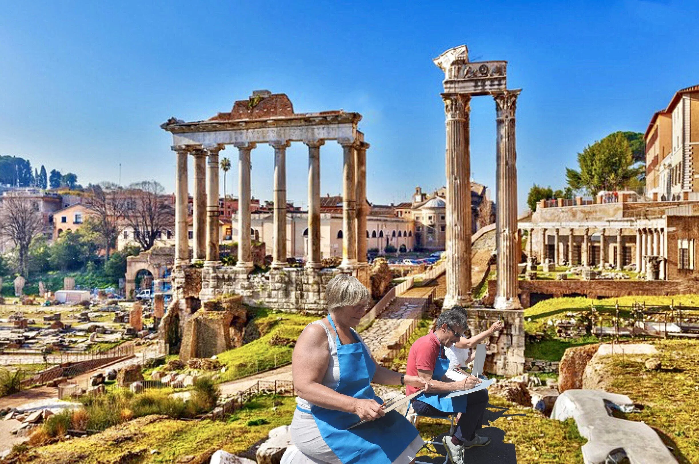 Azenart Painting Holidays — 2026 and 2027 Painting Holiday - Rome